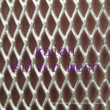 Silver Diamond Mesh for electro with best electric conductivity/thermal conductivity ---- 30 years factory